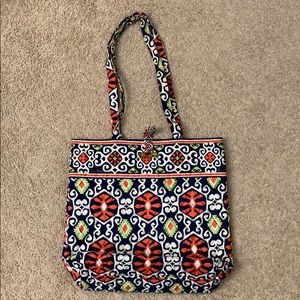 Vera Bradley Tote Bag with Toggle Closure